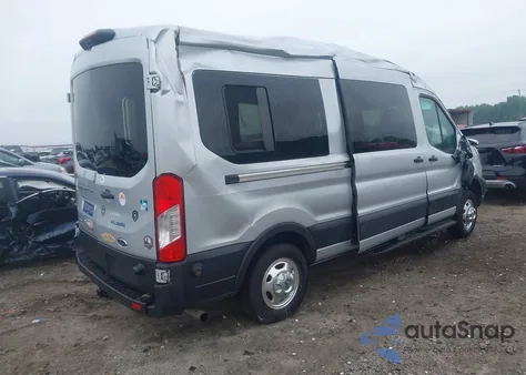 2022 Ford Transit-150 Crew Van из США, поврежденный, VIN 1FTYE2DG0NKA74229